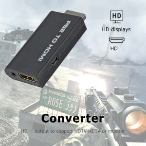 1080P PS2-HDMI 호환 변환기 어댑터 플레이스테이션 게임 비디오 케이블은  모드 지원합니다.