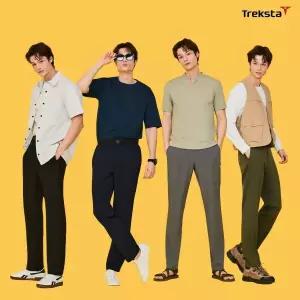 [트렉스타]26SS] 트렉스타스포츠 남성 오비팬츠 4종세트