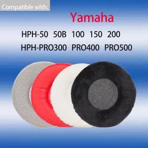 호환 Yamaha HPH-50 용 이어 패드 50B 100 150 200 헤드폰 PRO300 PRO400 PRO500 이어 쿠션 교체 용 헤드셋