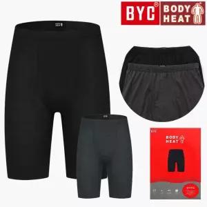 [BYC]BYC 남자내복 5부 반바지 타이즈 겨울 발열내복 바지 내의 하의