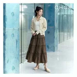 [매장정품] 코어 어센틱 26SS 티어드 스커트 2132817