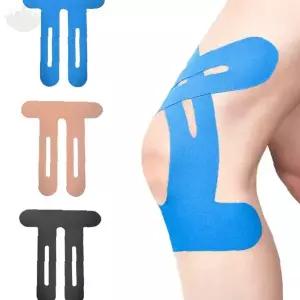 근육 테이핑 무릎용 키네시오 테이프 스포츠 헬스 운동  보호 근육 지지 탄력