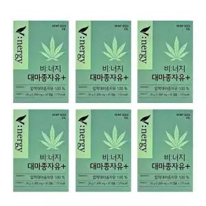 [휴럼] 비너지 대마종자유 플러스 1000mg x 30캡슐 x 6박스 -AO-