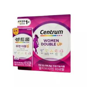 센트룸 우먼 더블업 멀티비타민 미네랄 112정 건강기능식품 뉴디자인