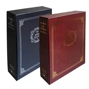 링접착식앨범 대용량 사진앨범 사무용품 문구 생활 자주색 포토북 앨범 28HWC4B63E