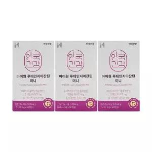 [하프클럽/기타]안국건강 아이원 루테인지아잔틴 미니 151.41mg x 60캡슐 x 3박스