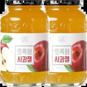 기타브랜드초록원 사과잼 2kg(1kgx2병)