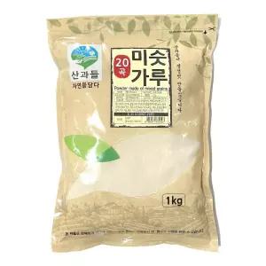 산과들 20 곡물 미숫가루 식사대용 선식 1kg 간편식 미수가루 시원한 옛날