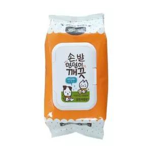 에티펫 손발엉덩이 티슈 100매 에티펫용품 펫티슈 애견용품