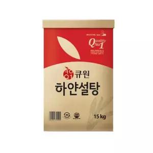 큐원 하얀설탕 15kg 대용량