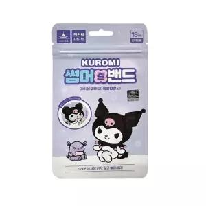 산리오 쿠로미 썸머 겔밴드 향밴드 18매입 택 1