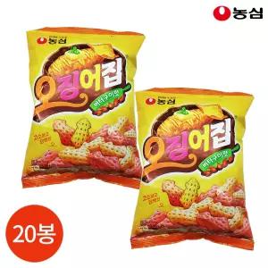 CL 농심 오징어집 버터구이맛 78g x 20봉