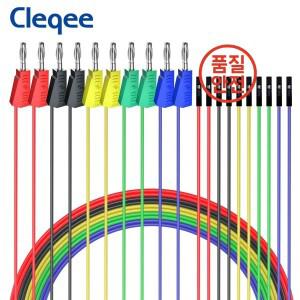 Cleqee P1530 10PCS 듀퐁 여성용 헤드 점퍼 와이어-4mm 스택형 바나나 플러그(브레드보드 DIY 키트용)