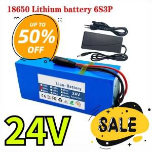 6s3p 24V 30Ah 18650 리튬 배터리 충전식 보호 포함) 이온 팩