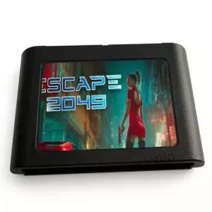 메가 드라이브 게임 콘솔용 Escape2049 MD 16비트 카드