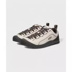 KEEN 재스퍼 캔버스 여성 스니커즈 NATURAL/BLACK OLIVE