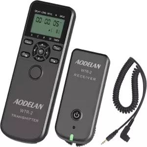 AODELAN 무선 인터벌미터 타이머 리모컨 소니 A99 A77II A77 A33 A55 A57 A100 A200 A500 A850용 롱