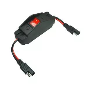 15A 12V SAE에서 빠른 릴리스 어댑터 14AWG 1FT 커넥터 하네스로 분리