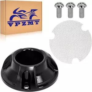 혼다 CRF50 블랙용 스크린 어트랙터가 장착된 VPZMT 머플러 배기 팁 빌렛 파워