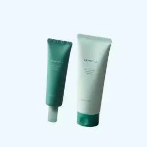 아로마티카 슈퍼 티트리 클레이 마스크 팩 클렌저 150ML 젤 크림 50ML 세트 5126314