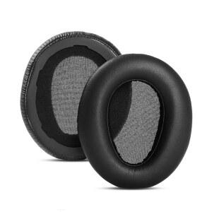 YDYBZB MDR-ZX7700BN 업그레이드 이어패드 쿠션 컵 교체용 폼 소니 MDR-ZX780DC MDR-ZX770BT 헤드폰 헤드셋과 호환 | 업그레이드된 소프트 단백질 가죽 고밀도 - 블랙