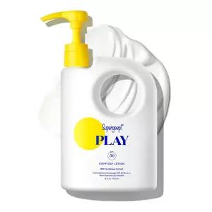 슈퍼굽! 플레이 에브리데이 로션 SPF 50 - 와이드 스펙트럼 바디 페이스 자외선 차단제 활동적인 날에 적합