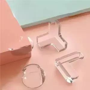 4Pcs/10PCS 안전 실리콘 보호대 테이블 코너 가장자리 커버 충돌 방지 가드