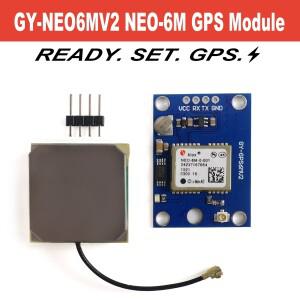 NEO6MV2 GPS 모듈 EEPROM 세라믹 안테나 아두이노 드론 STM32 APM2.5 MWC DIY UART TTL 3.3V-5V NMEA용 핫