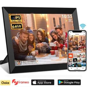 프레임오 디지털 액자 10.1인치 32GB/64GB   사진 (1280x800 IPS HD 터치스크린 벽걸이 가능)