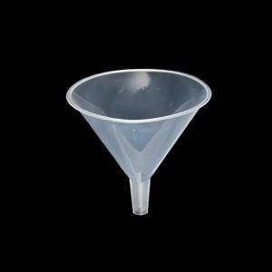 2Pcs 150mm 플라스틱 작은 깔때기 향수 액체 에센셜 오일 빈 병 포장 실험실 분석 용품