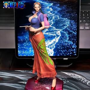 27cm 10.63in 애니메이션 원피스 피규어 니코 로빈 액션 Pvc 동상 데스크탑 Ornamen 컬렉션 모델 장난감 선