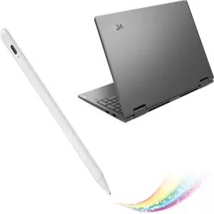 레노버 요가 C740/C940/ThinkPad용 스타일러스 펜 호환되는 액티브 디지털 스케치 및 드로잉 화이트