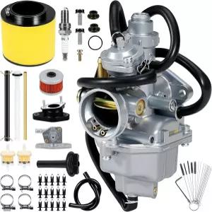 Recon 250 기화기 키트 혼다 TRX Fourtrax TRX250TE TRX250TM ATV 쿼드 카브레이터 (부품 연료 탱크 펫콕