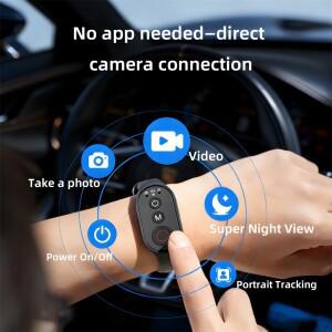 DJI Action6/5/4/Insta360 X4 X3/GoPro 13 사진 촬영용 카메라폰 블루투스 리모컨 셔터 릴리즈 버튼 컨트롤
