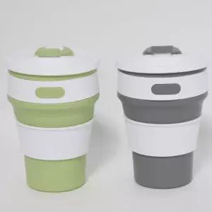 필승 실리콘 자바라 텀블러 접이식컵350ml