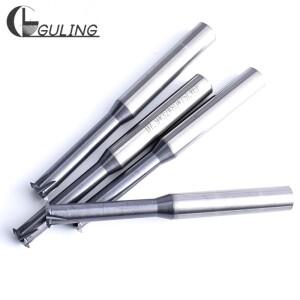 Guling 단일 플루트 텅스텐 카바이드 나사 엔드 밀 cnc 커터