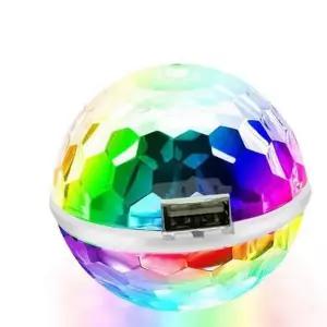 USB 미러볼 360도 조명 노래방 회전 미러볼