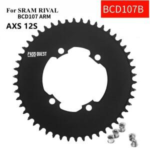 패스 퀘스트 원형 체인링 Sram Rival AXS 12S 크랭크셋 107 Bcd MTB 로드 바이크 36 40 42 54 56 58 T 107B