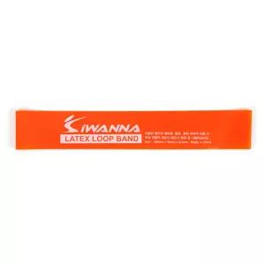 아이워너 스트레칭밴드 라텍스 루프밴드 0.5mm (오렌지) 라텍스밴드 운동밴드 헬스밴드