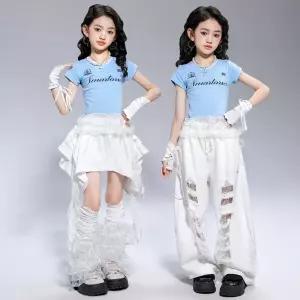 재즈댄스 의상 배꼽 노출 공연 춤 탑 노래와 모던댄스 패션쇼 한국무용