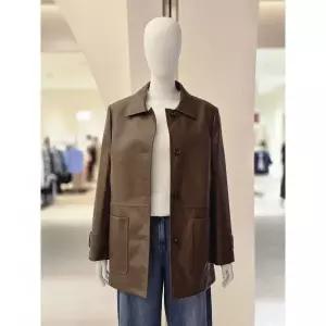 일부수량 온앤온 베이직 페이크레더 미디 자켓 NJL5WM903 2772646