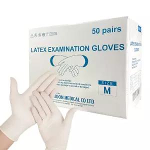 세운 멸균 라텍스장갑 M 50조 병동용 진료용 글러브