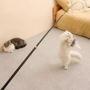 [쉐도우샵]집사 냥이 고양이 장대 낚시대 스틱 (16457865A)