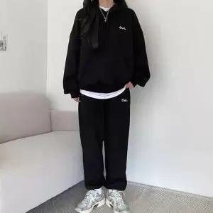 후드 루즈핏 기모 셋업 트레이닝복 데일리룩 캠퍼스룩