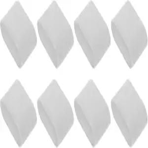 uxcell 8Pcs 시계 디스플레이 베개 2.8x1.7x1.2 인치 플래닛 팔찌 뱅글 주얼리용 수납 쿠션 회색