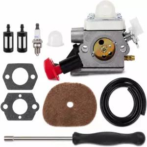hiSpkNix Carburetor Kit Compatible with Stihl FS56RC 56 KM56RC FC70 HT56C HL56K KN56 Replaces Zama