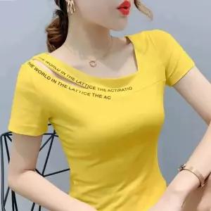 줌바댄스복 트임 티셔츠 라인댄스복 의상 반팔 방송댄스 상의 에어로빅복
