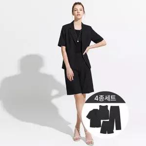 리베레츠 썸머 풀코디 셋업 4종세트 자켓+이너+반바지+긴바지