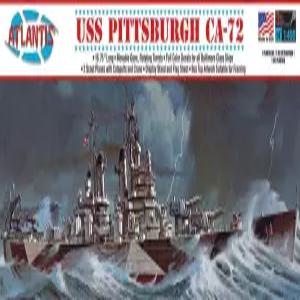 플라스틱 모델 키트 - USS 피츠버그 Ca-72 헤비 크루저