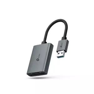 티피링크 UA430 카드리더기 USB-A SD카드 동시 읽기/쓰기 듀얼 UHS-I